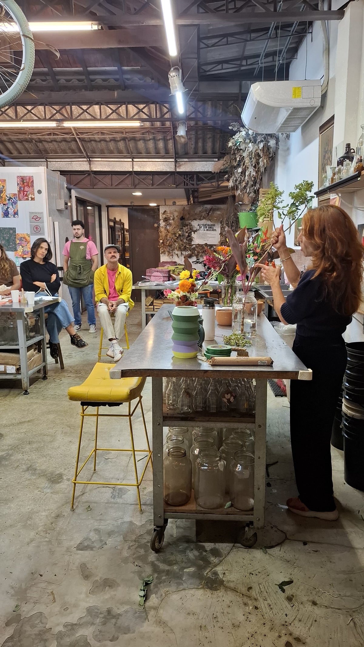26/11: Workshop Arranjos Criativos a Partir da Observação da Arte