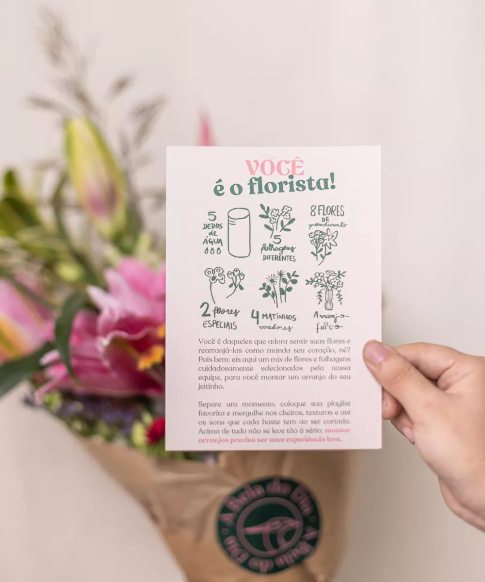 Kit Você É O Florista