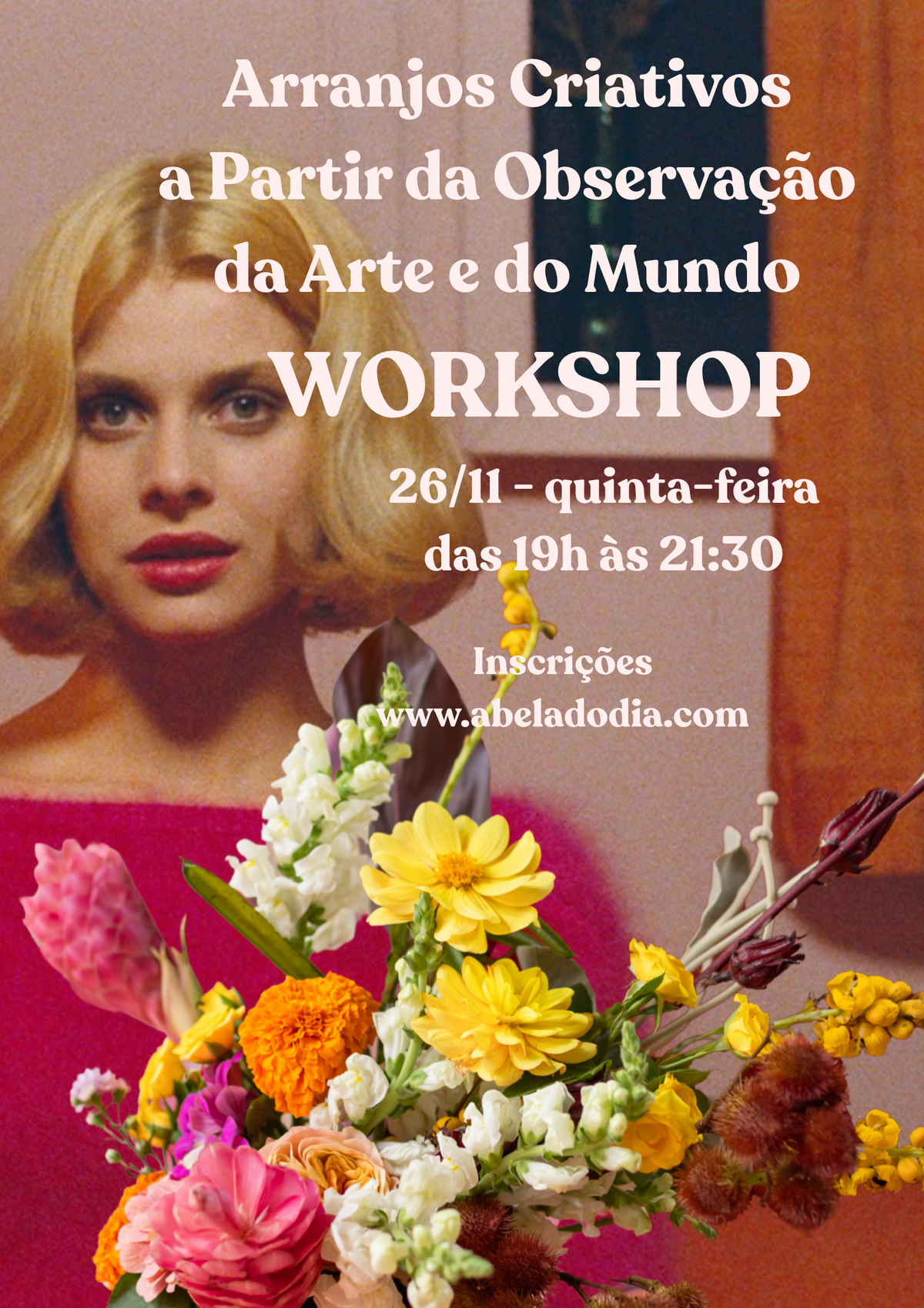 26/11: Workshop Arranjos Criativos a Partir da Observação da Arte