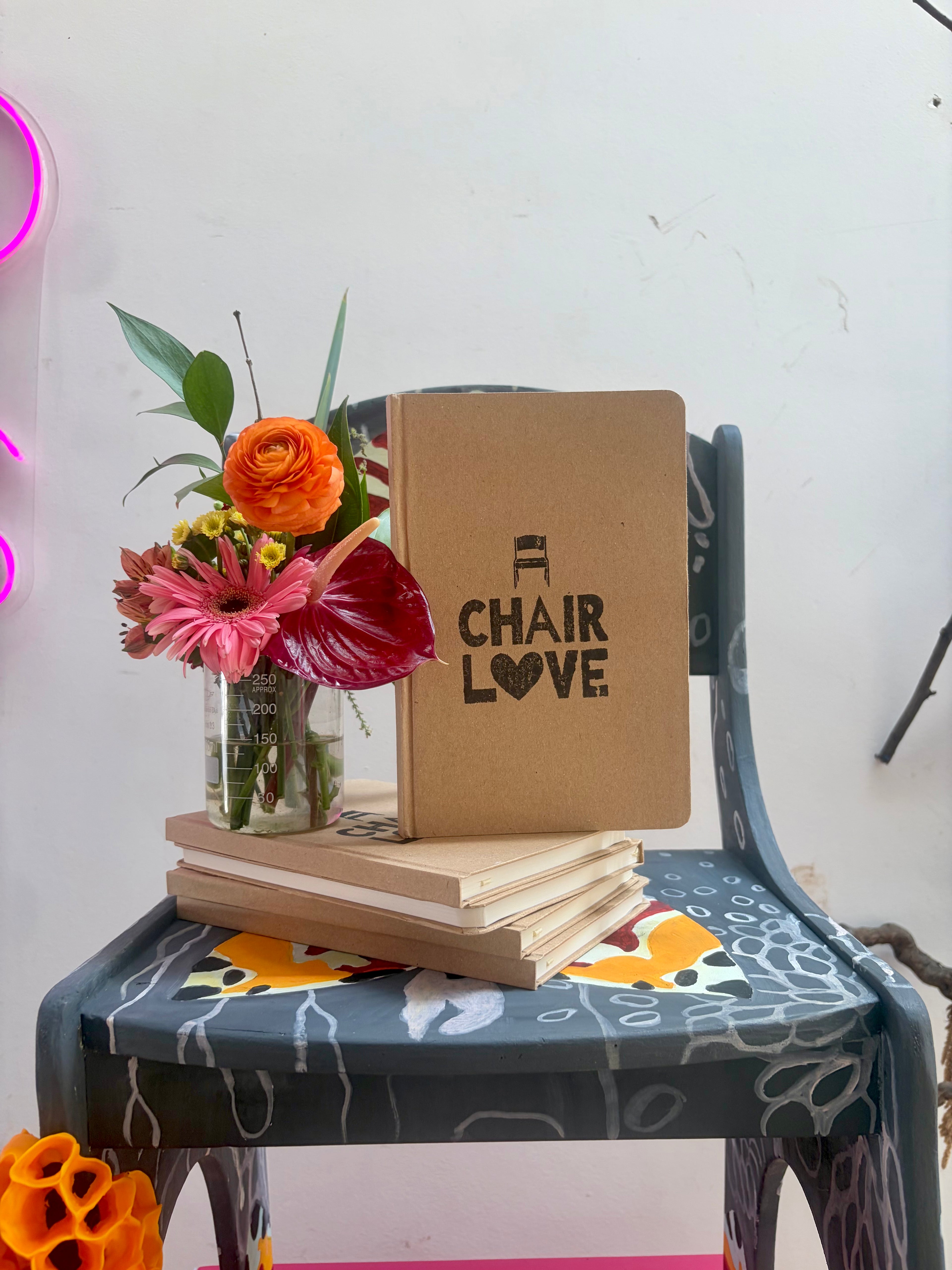 Kit Caderninho Chair Love