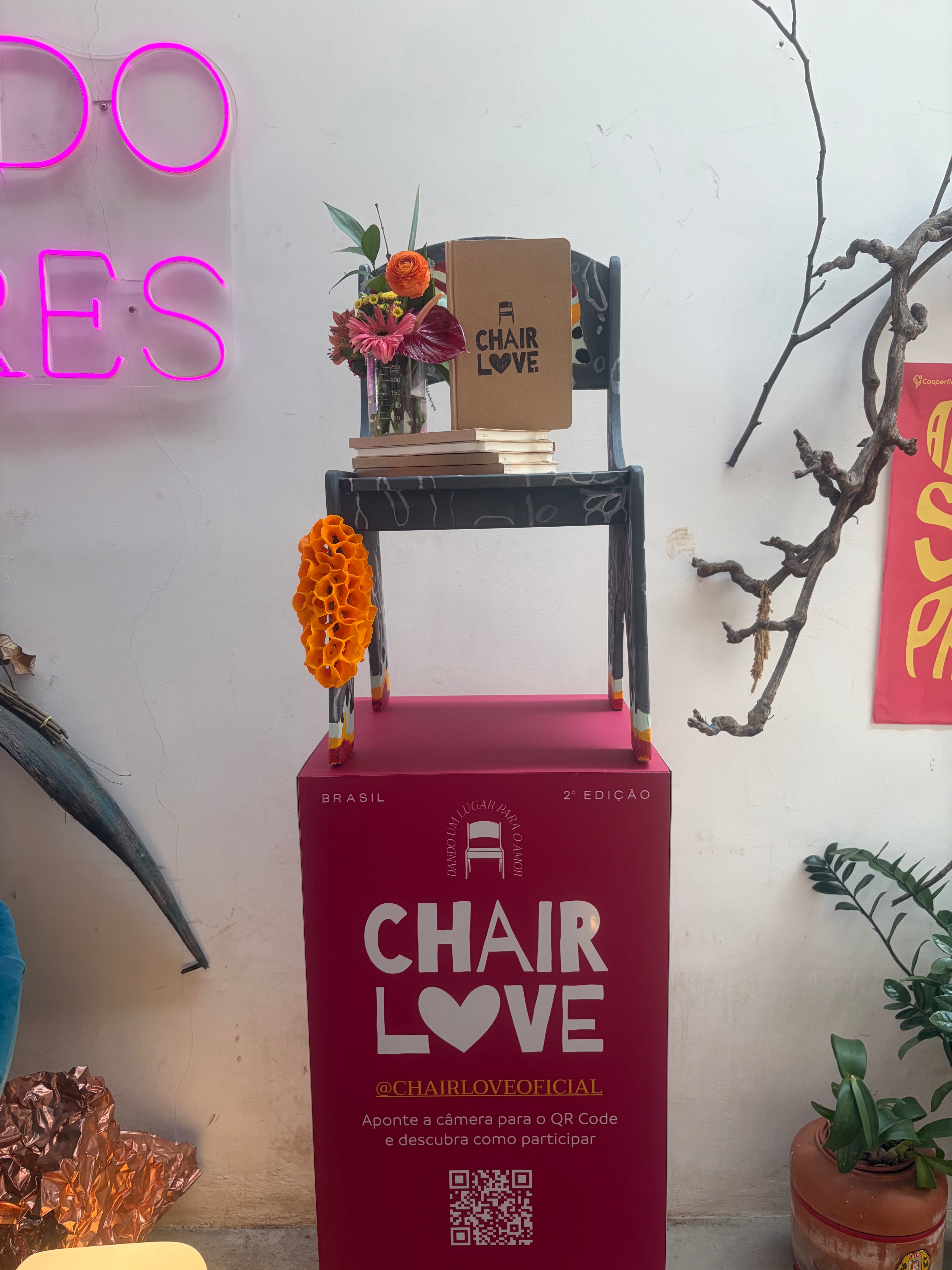 Kit Caderninho Chair Love